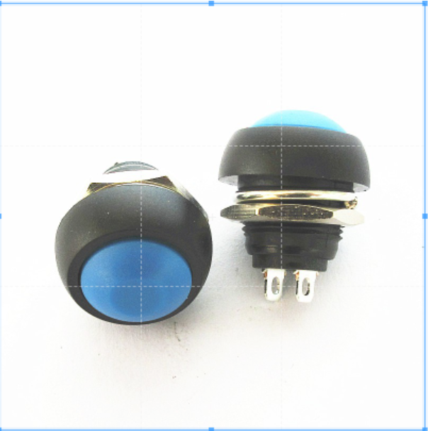 Công tắc nhựa tròn 12mm nhấn nhả siêu ngắn nhiều màu sắc tùy chọn 12V ô tô - Ảnh 6