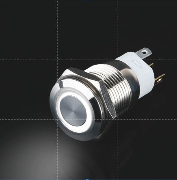 Công tắc nút nhấn LED 16mm 12V 24V chống nước chống gỉ ô tô - Ảnh 6