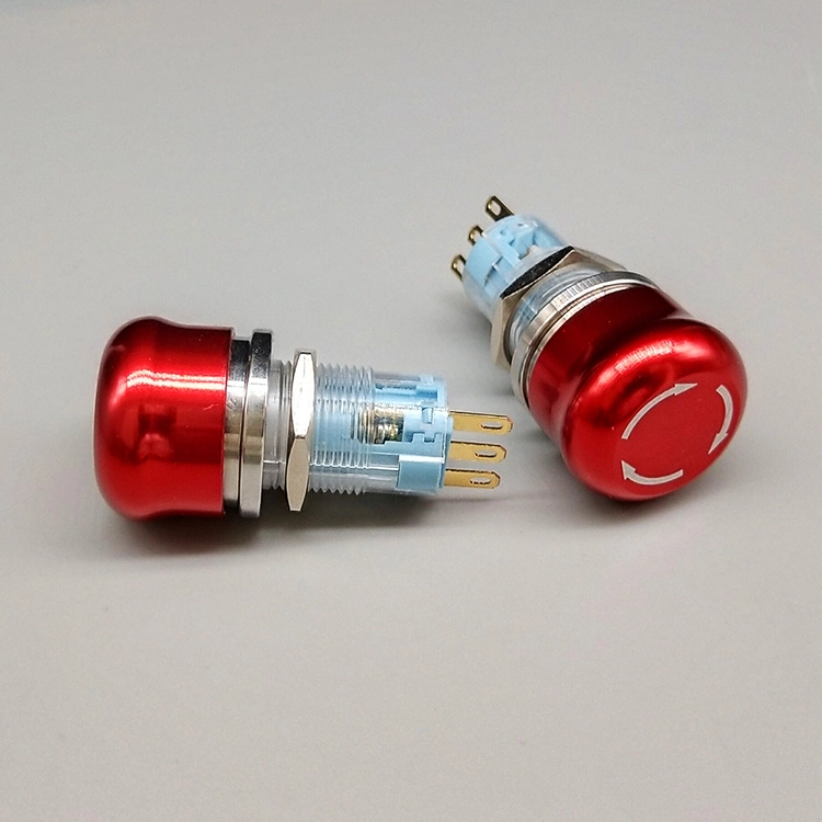 Công tắc kim loại 22mm EMO/ Khẩn cấp - Ảnh 2