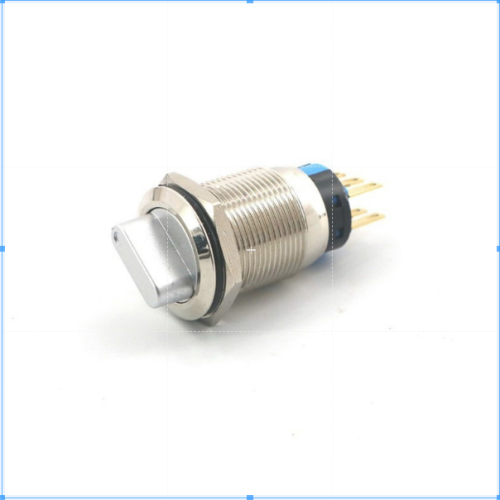 Công tắc xoay/gạt 19mm kim loại có LED 12V 24V 2- 3 chế độ