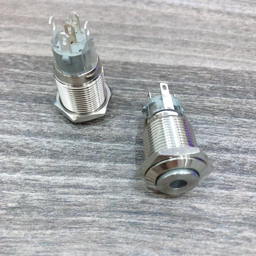 Công tắc 16mm LED điểm nhấn khóa