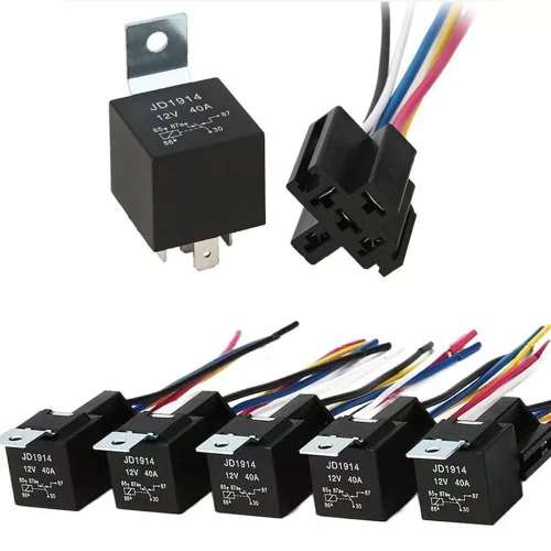 Rơle ô tô 40A JD1912 – JD1914 – JD2914 (12V & 24V) – Keo chống thấm