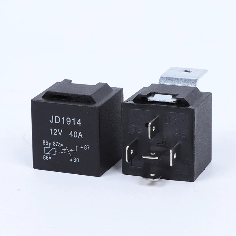 Rơle ô tô 40A 12V/24V 4 chân/5 chân JD1912 JD1914 JD2912 JD2914 - Ảnh 3