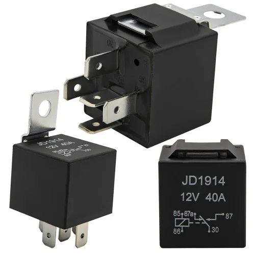 Rơle ô tô 40A 12V/24V 4 chân/5 chân JD1912 JD1914 JD2912 JD2914