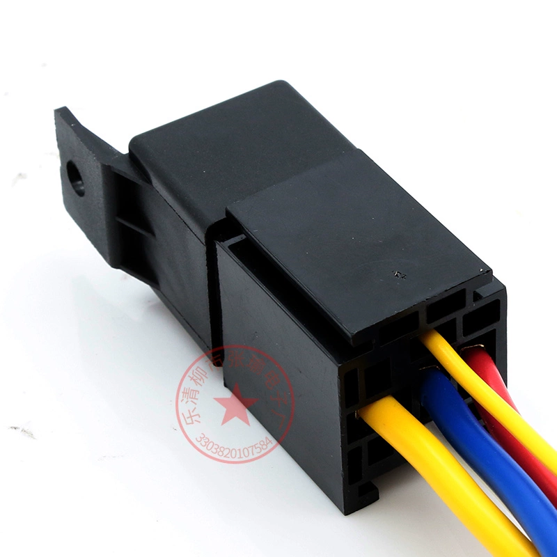 Rơle ô tô dòng điện cao có tay cầm bằng nhựa JD2912-1Z-24VDC80A28VDC có ổ cắm 4 chân 5 chân 5 phích cắm - Ảnh 3