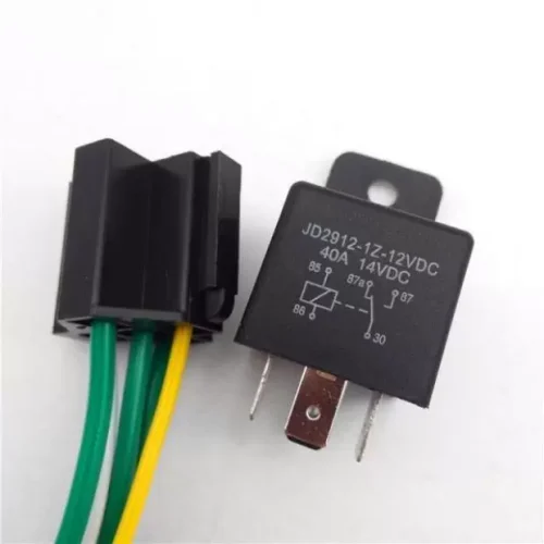 40A12V24V xe tiếp sức 4 chân 5 chân có ổ cắm xe sửa đổi đèn pha còi dẫn đường GPS đặc biệt
