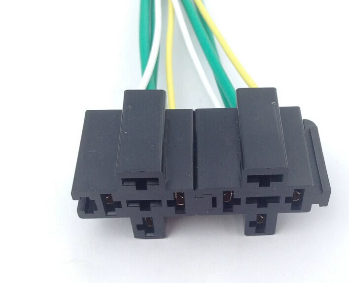 Ổ cắm rơ le ô tô chân 5 chân đa năng với ổ cắm ABS dây vuông 1.5 - Ảnh 4