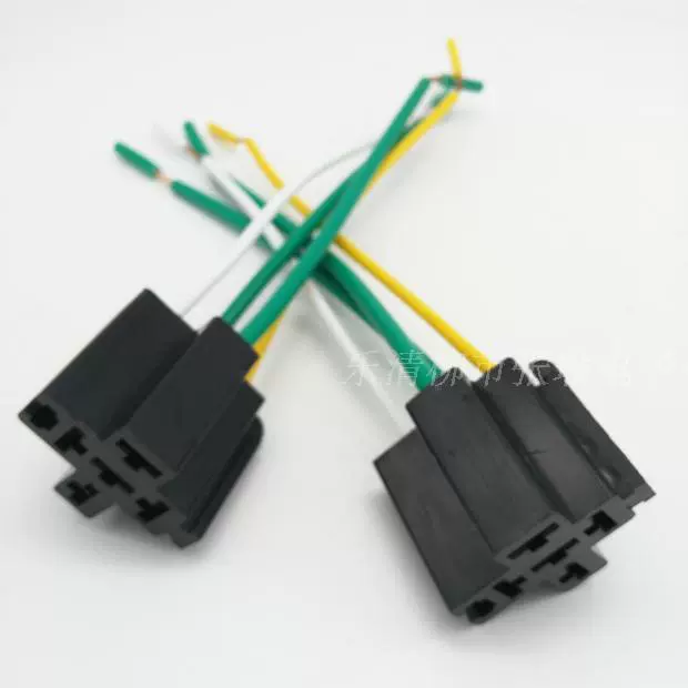 Ổ cắm rơ le ô tô chân 5 chân đa năng với ổ cắm ABS dây vuông 1.5 - Ảnh 2