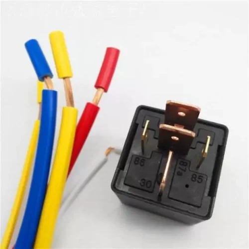 80A công suất cao 12V–24V Rơle ô tô 4 chân khởi động chân rộng / đèn / quạt / điều hòa không khí xe kỹ thuật