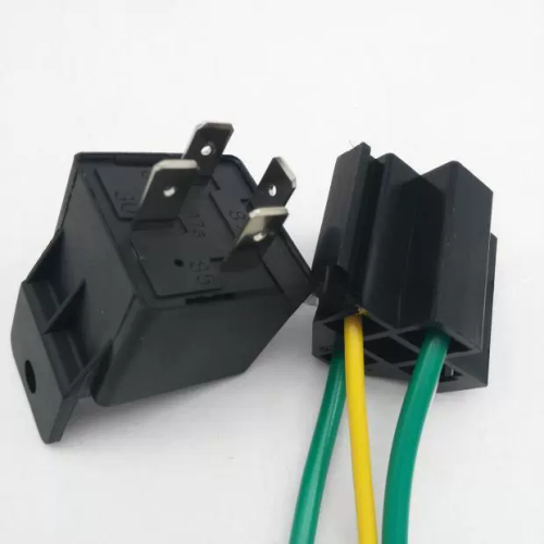 Ổ cắm rơle ô tô 40A (có dây) ổ cắm rơle ô tô 5 phích cắm 4 phích cắm ổ cắm rơle đa năng
