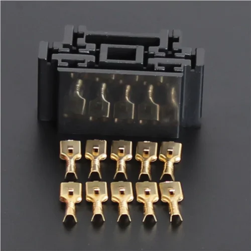 Ổ cắm đôi rơle ô tô 10 lỗ (10 dây) 40A/30A