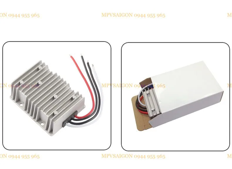 Biến áp chuyển điện vào 8~36V ra 5V 30A - Ảnh 2
