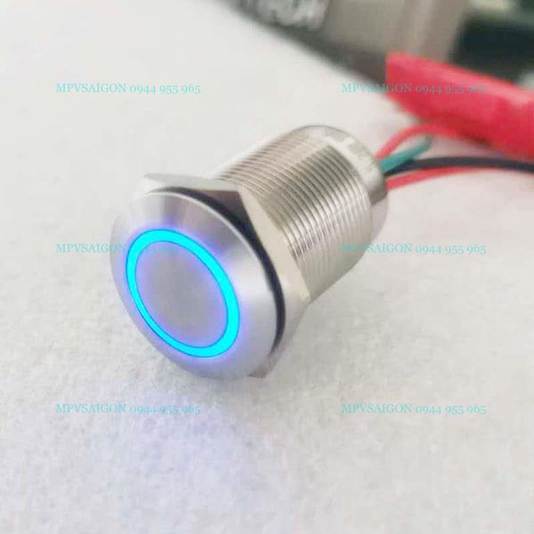 Công tắc 19mm kim loại cảm ứng - Ảnh 2