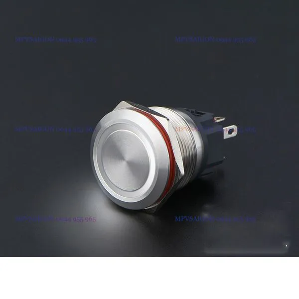Công tắc 22mm LED tròn- chân giắc - Ảnh 4