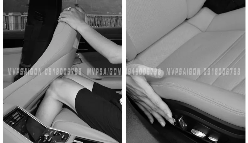 Công tắc phụ điều khiển ghế - gắn trên hông lưng ghế phụ xe ô tô - Ảnh 2