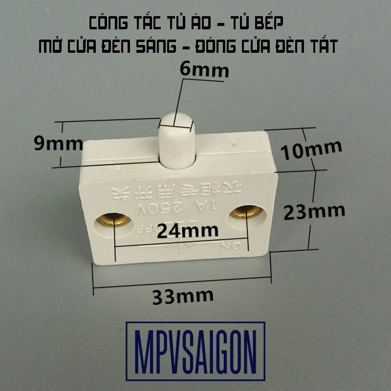 Công tắc tủ áo vuông - Ảnh 2