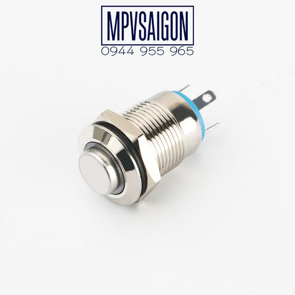 Công tắc 19mm LED tròn đầu cao nhấn nhả - Ảnh 3