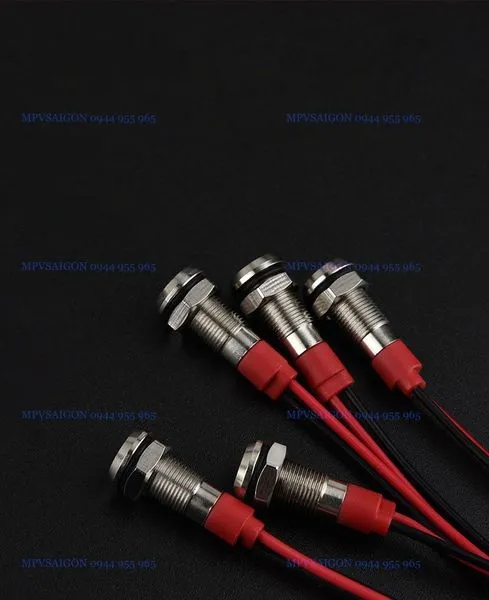 LED tín hiệu 8mm có dây - Ảnh 5