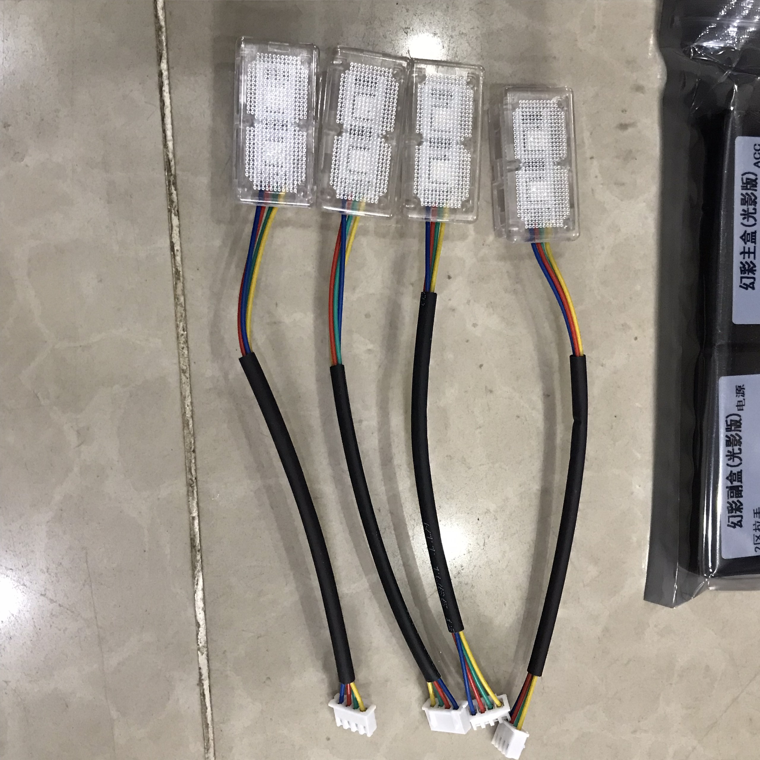 Bộ LED Viền Nội Thất Xe Hơi 18 22 Chi Tiết - Ảnh 3